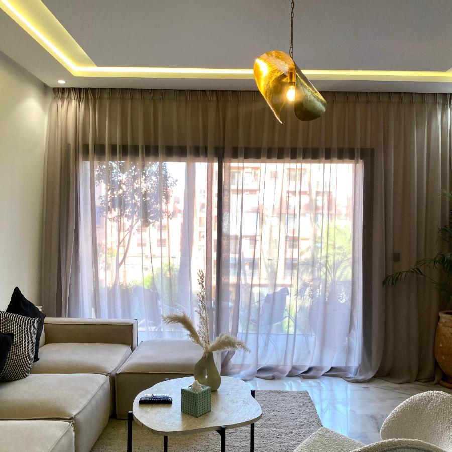 Rooftop Pool, Bright & Cozy Apartment In City Center 马拉喀什 外观 照片
